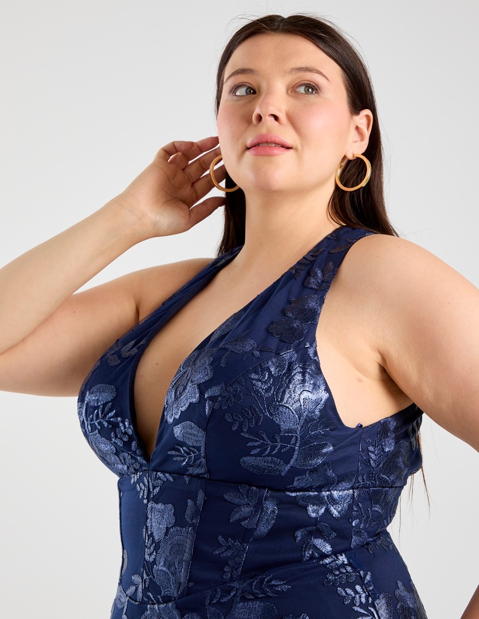 Vestido maxi de fiesta espalda abierta 4