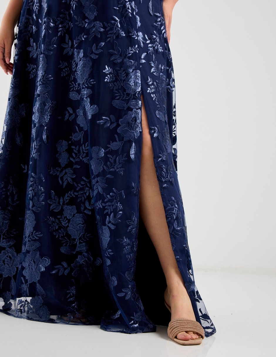 Vestido maxi de fiesta espalda abierta 5