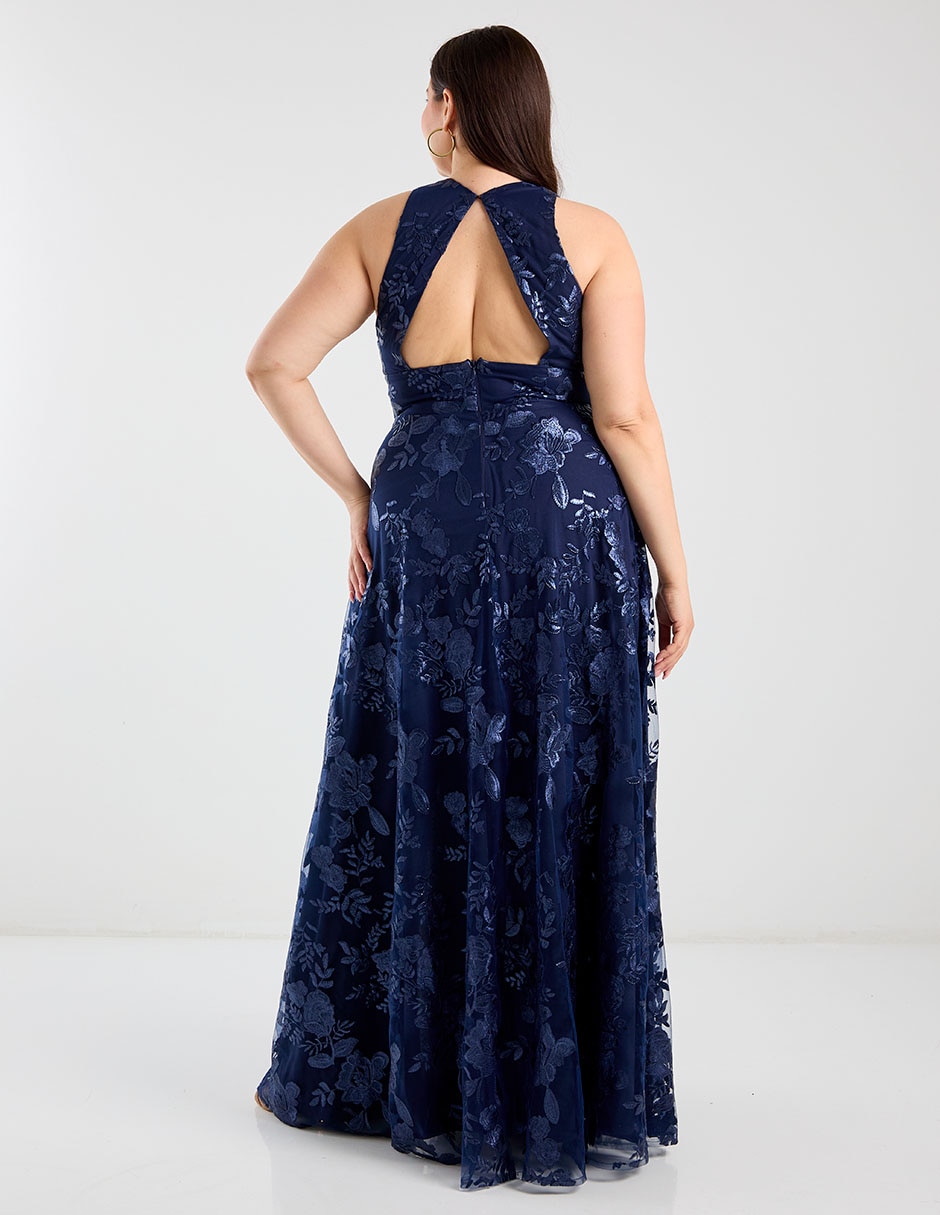 Vestido maxi de fiesta espalda abierta 6